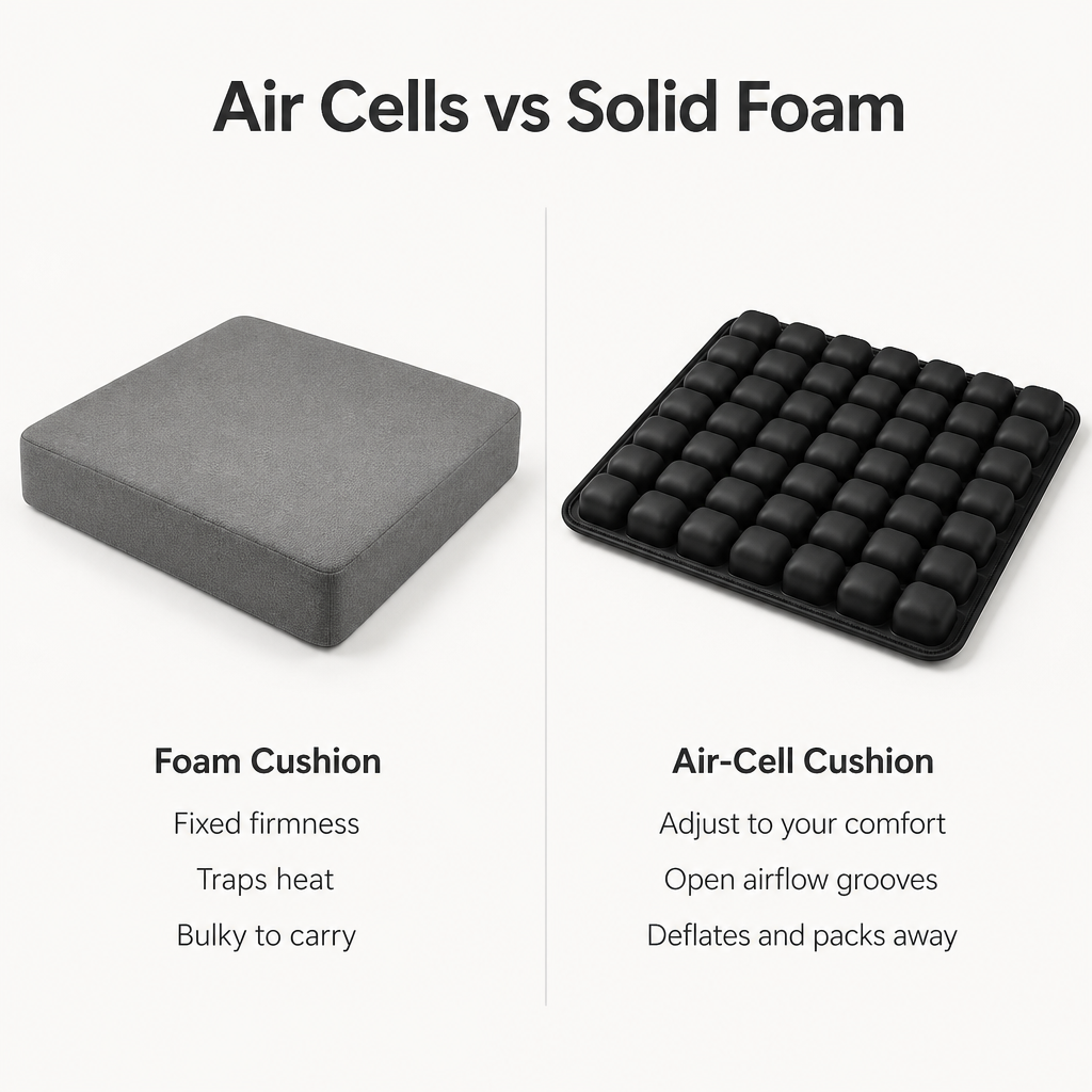 The Oryvaden Inflatable Seat Cushion