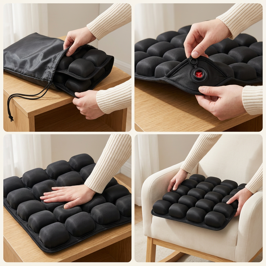 The Oryvaden Inflatable Seat Cushion