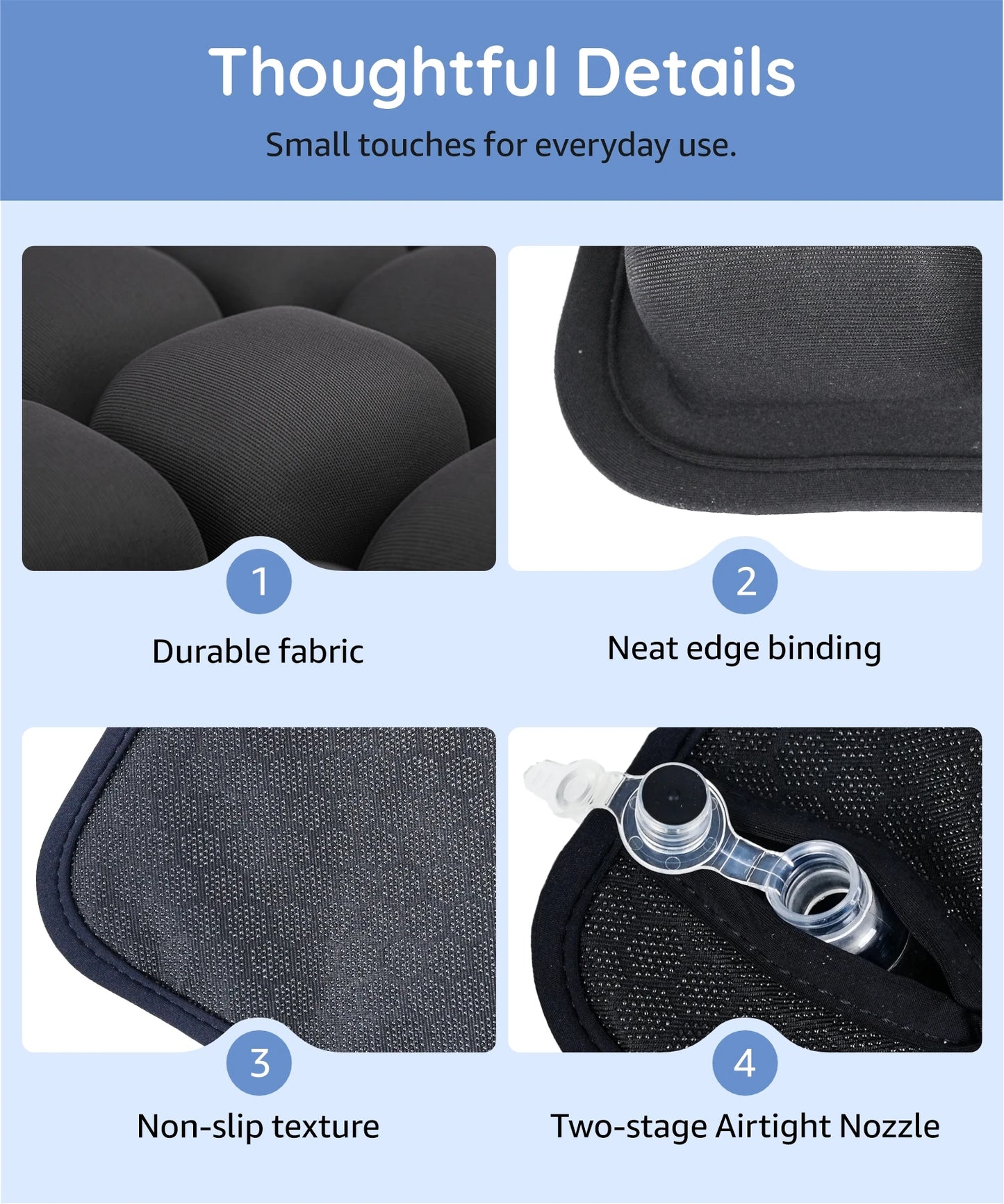The Oryvaden Inflatable Seat Cushion